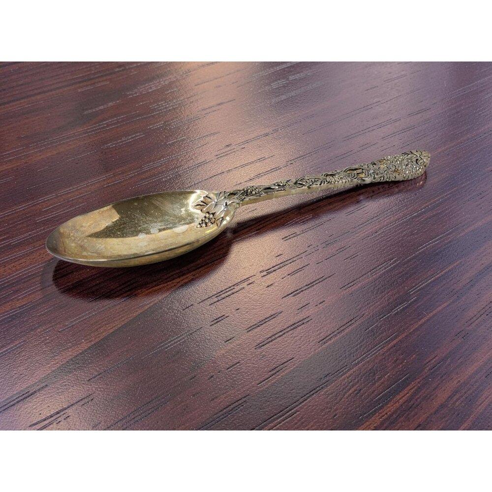 Vintage Godinger Silver Plated Serving Decorative Serving Spoon